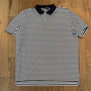Navy Striped Ralph Lauren X golf shirt